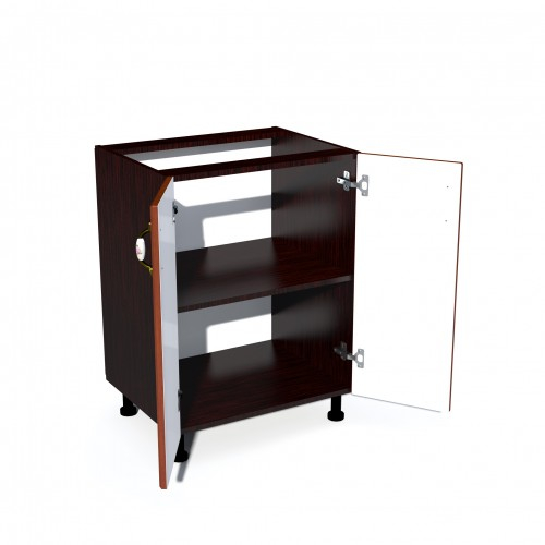 Corp inferior 60 cu 2 usi Zebra MDF mustata cedru [2]