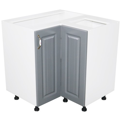 Corp inferior colt cu 2 usi Zebra MDF gri dungi [1]