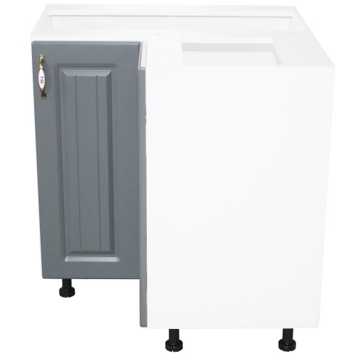 Corp inferior colt cu 2 usi Zebra MDF gri dungi [4]