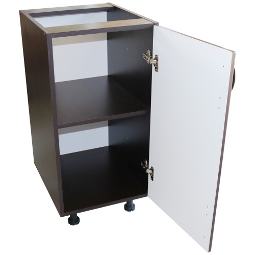 Corp inferior cu 1 usa dreapta Zebra, Wenge/ MDF Wenge Mustata, fara blat, 40 x 82 x 50 cm [3]