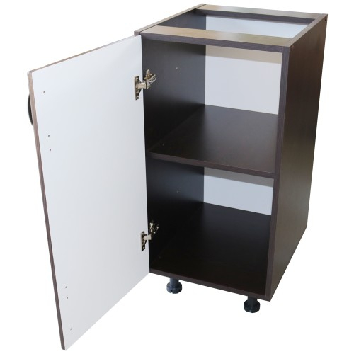 Corp inferior cu 1 usa stanga Zebra, Wenge/ MDF Wenge Mustata, fara blat, 40 x 82 x 50 cm [3]