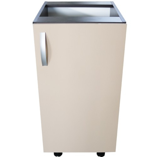 Corp inferior cu 1 usa Zebra, Wenge / Cappuccino, fara blat, 40 x 82 x 50 cm [4]