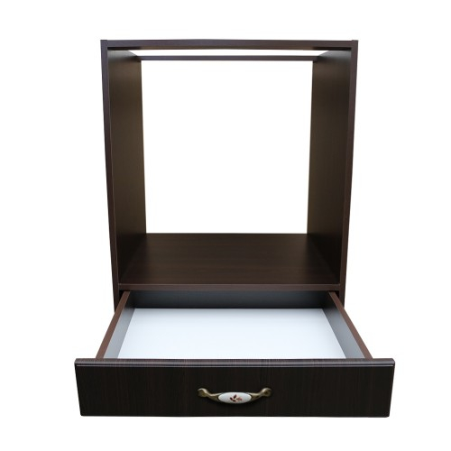 Corp pentru cuptor incorporabil cu sertar Zebra, wenge/MDF Wenge, fara blat, 60 x 82 x 57 cm [2]