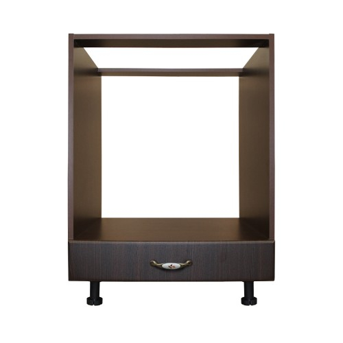 Corp pentru cuptor incorporabil cu sertar Zebra, wenge/MDF Wenge, fara blat, 60 x 82 x 57 cm [3]
