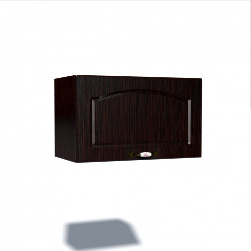 Corp superior 60 cu 1 usa orizontala pentru hota Zebra MDF mustata wenge [1]