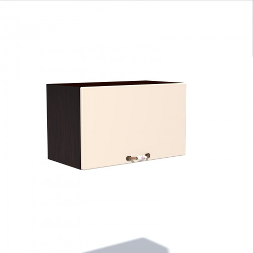 Corp superior 60 cu 1 usa orizontala pentru hota Zebra MDF vanilie simplu [1]