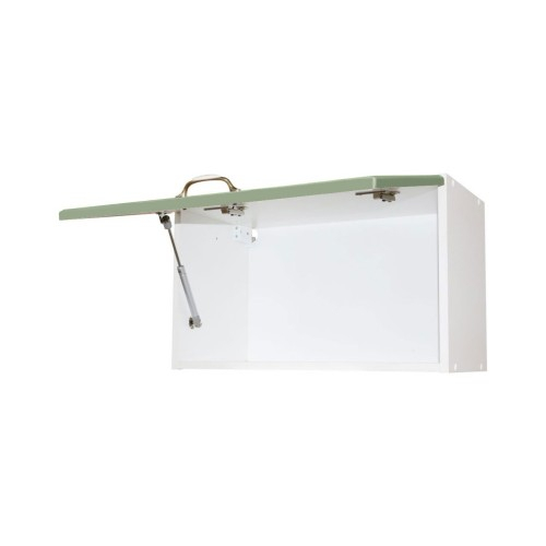 Corp superior 60 cu 1 usa orizontala pentru hota Zebra MDF verde drept [2]