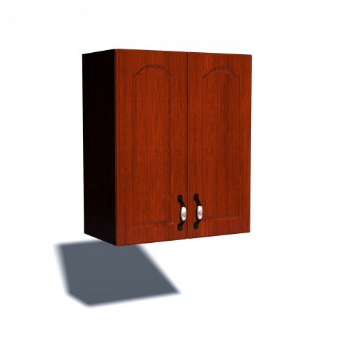 Corp superior 60 cu 2 usi cu scurgator de vase Zebra MDF mustata cedru [1]