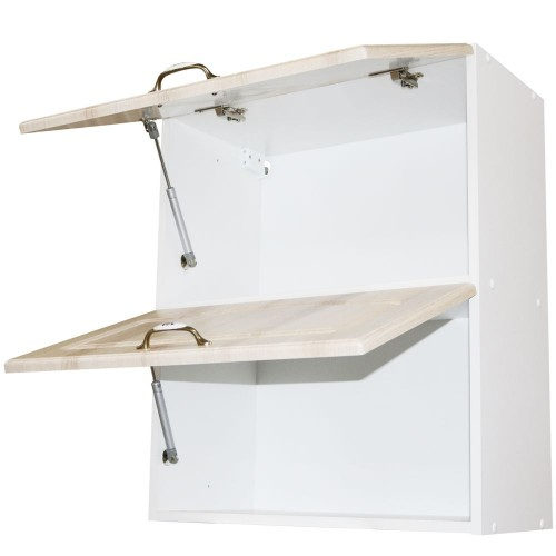 Corp superior 60 cu 2 usi orizontale Zebra MDF sonoma mustata [2]