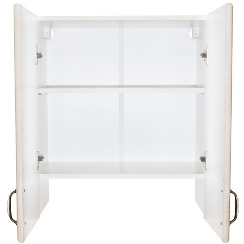 Corp superior 60 cu 2 usi pentru hota telescopica Zebra MDF sonoma mustata [2]