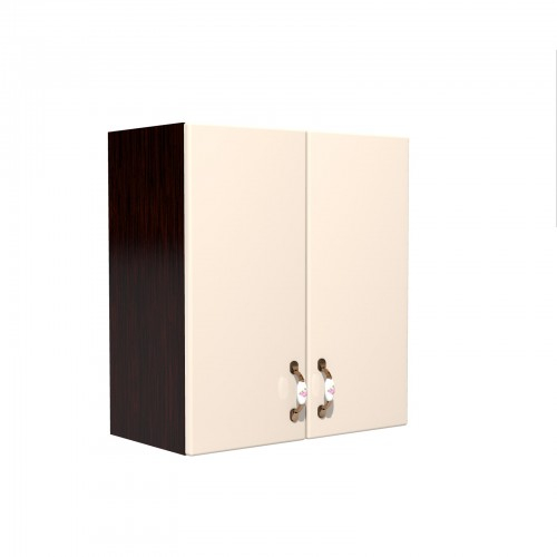 Corp superior 60 cu 2 usi pentru hota telescopica Zebra MDF vanilie simplu [1]