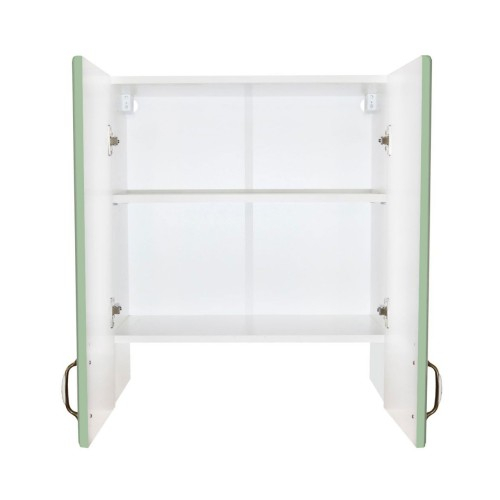 Corp superior 60 cu 2 usi pentru hota telescopica Zebra MDF verde [4]