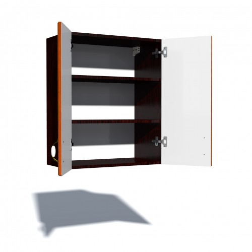 Corp superior 60. cu 2 usi Zebra MDF mustata cedru [3]