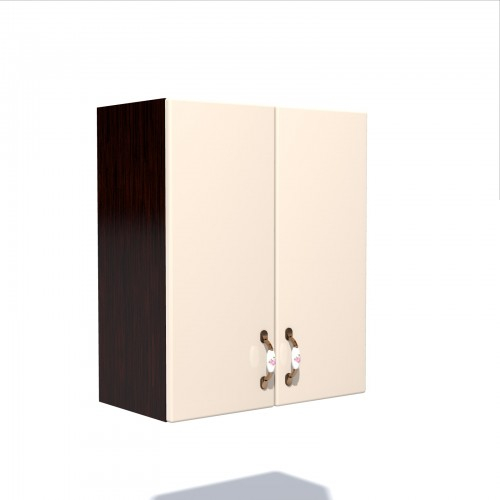 Corp superior 60. cu 2 usi Zebra MDF vanilie simplu [1]