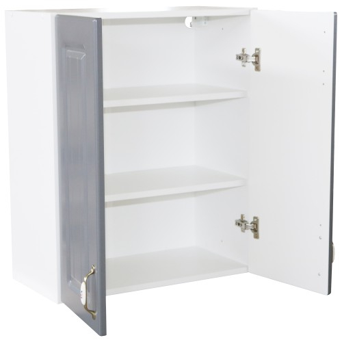 Corp superior 62 cu 2 usi Zebra MDF gri dungi [5]