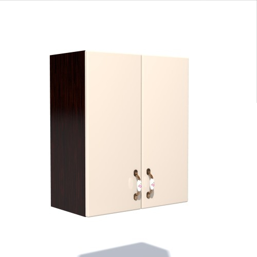 Corp superior 62 cu 2 usi Zebra MDF vanilie simplu [1]