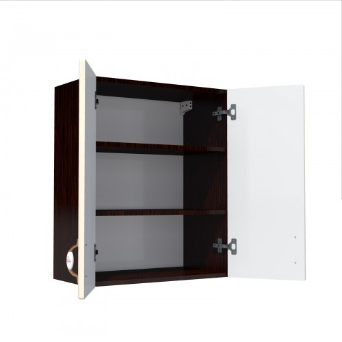 Corp superior 62 cu 2 usi Zebra MDF vanilie simplu [2]