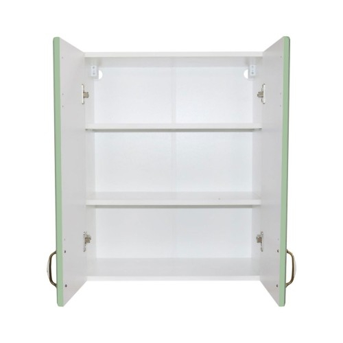 Corp superior 62 cu 2 usi Zebra MDF verde drept [3]