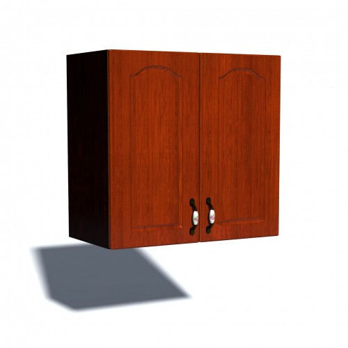 Corp superior 80 cu 2 usi cu scurgator de vase Zebra MDF mustata cedru [1]