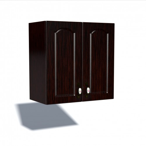 Corp superior 80 cu 2 usi cu scurgator de vase Zebra MDF mustata wenge [1]