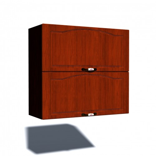 Corp superior 80 cu 2 usi orizontale Zebra MDF mustata cedru [1]