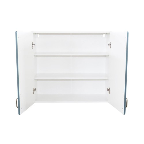 Corp superior 80. cu 2 usi Zebra MDF albastru [2]