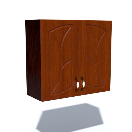 Corp superior 80. cu 2 usi Zebra MDF frunza cedru [1]