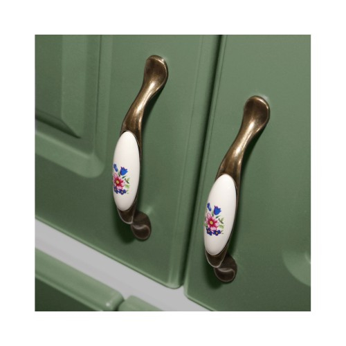 Corp superior 80 cu 2 usi Zebra MDF verde [3]