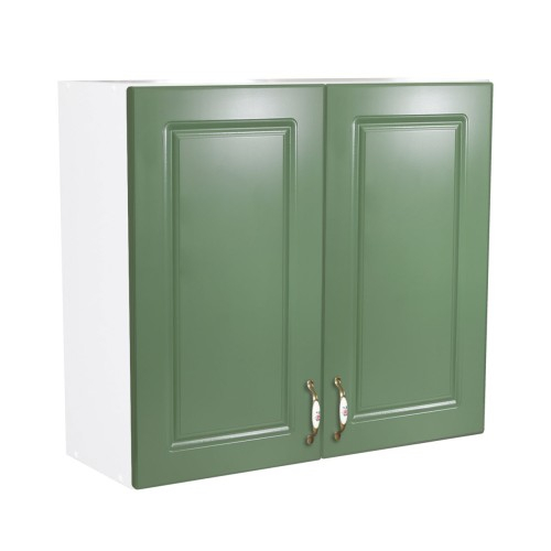 Corp superior 80 cu 2 usi Zebra MDF verde [1]