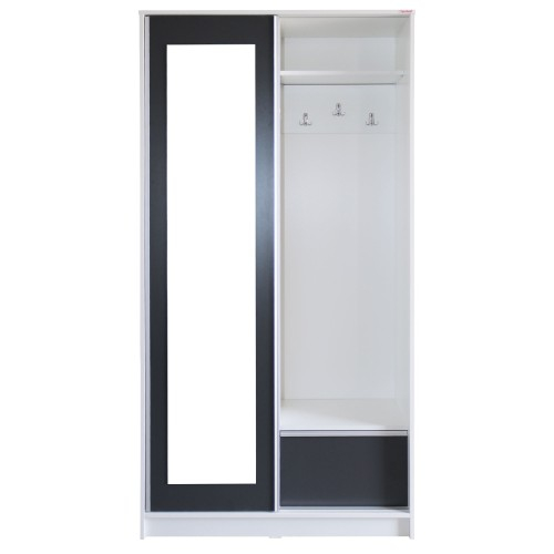 Cuier David Alb, 100 x 38 x 194 cm [1]