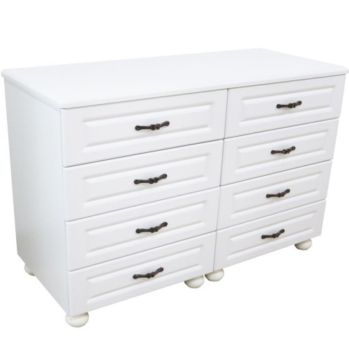 Dormitor Dynasty Alb cu pat 180x200 cm [6]