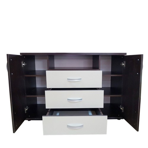 Dormitor Laguna cu pat 140x200 cu lada Wenge cu Vanilie [4]