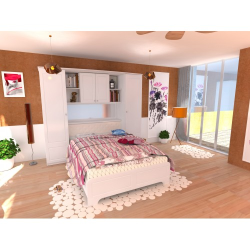 Dormitor Madrid MDF Alb [6]