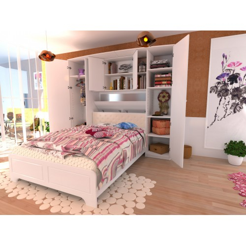 Dormitor Madrid MDF Alb [9]