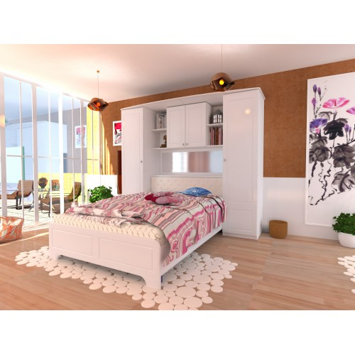 Dormitor Madrid MDF Alb [7]