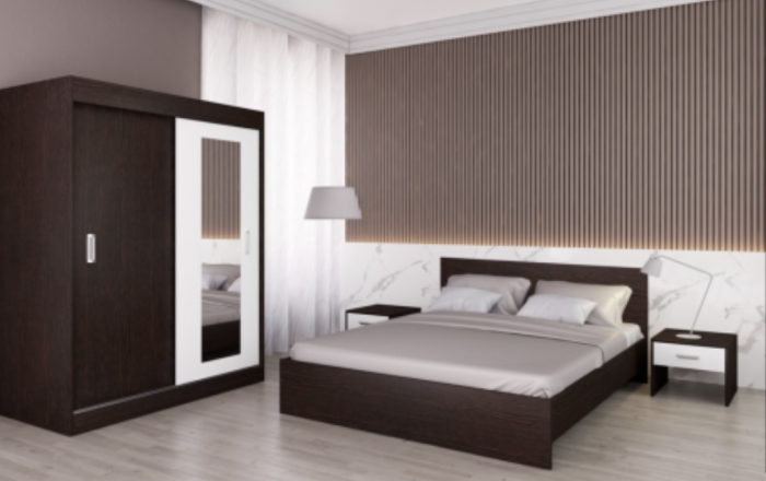 Dormitor Malta Wenge&Alb [1]