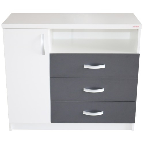 Dormitor Milano cu Pat Alb 140x200 cm [5]