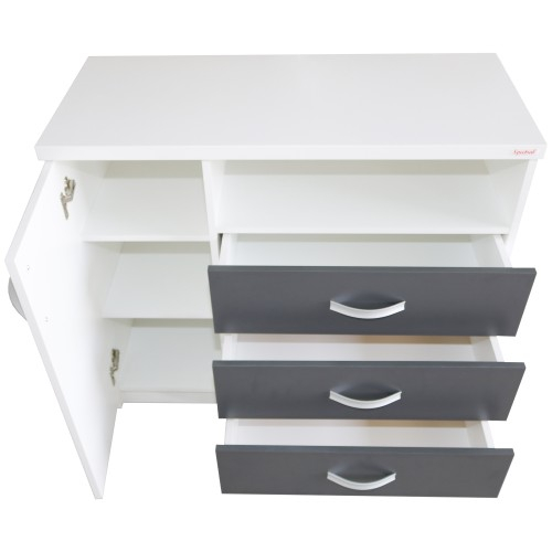 Dormitor Milano cu Pat Alb 160x200 cm [4]