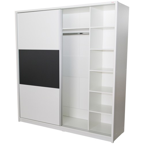 Dormitor Milano cu Pat Alb 160x200 cm [7]