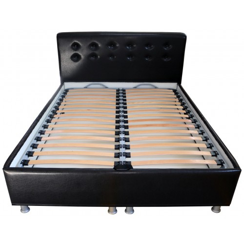 Dormitor Milano cu Pat Tapitat Wenge 160x200 cm [9]