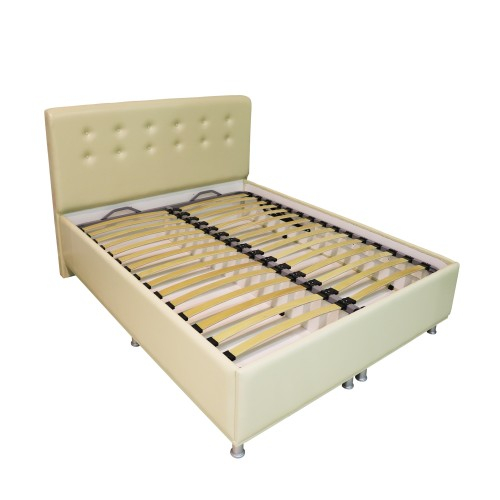 Dormitor Milano Sonoma cu Pat Tapitat Bej 140x200 [5]