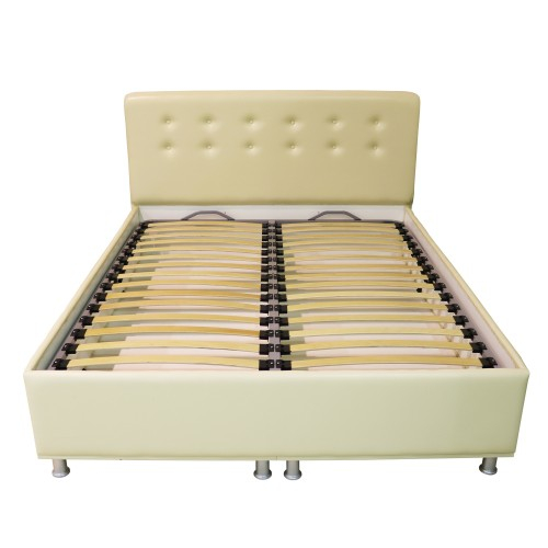 Dormitor Milano Sonoma cu Pat Tapitat Bej 160x200 [4]