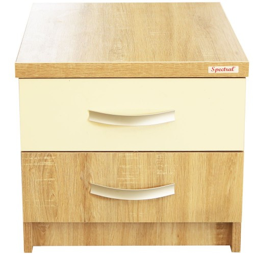 Dormitor Milano Sonoma cu Pat Tapitat Bej 160x200 [7]