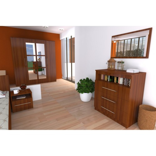 Dormitor Napoli cu pat 160x200 cm [11]