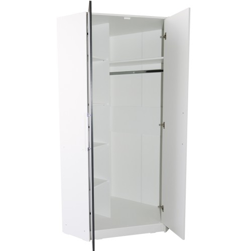 Dulap Iris colt alb cu gri [3]