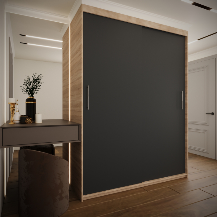 Dulap Serena Sonoma&Gri [1]