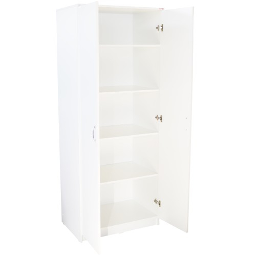 Dulap Soft 2 usi cu polite alb [2]