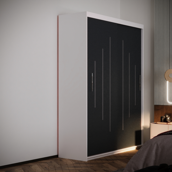 Dulap Valmet Space Alb&Antracit [1]