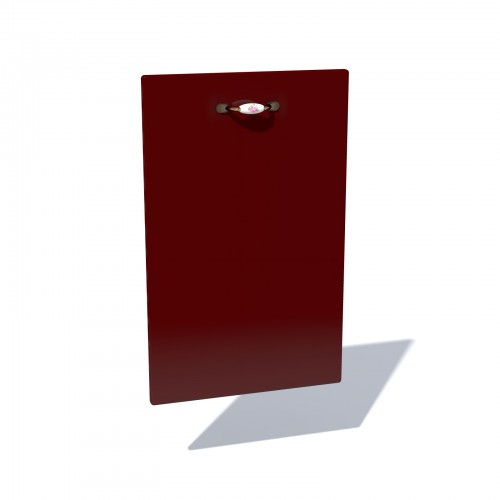 Front pentru masina de spalat vase 45cm MDF rosu simplu [1]