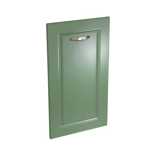 Front pentru masina de spalat vase 45cm MDF verde drept [1]